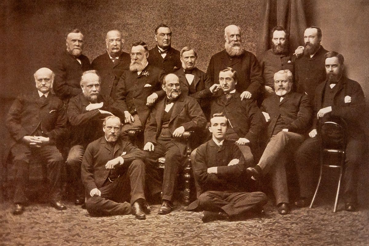 The Cumberland's board of directors in 1882